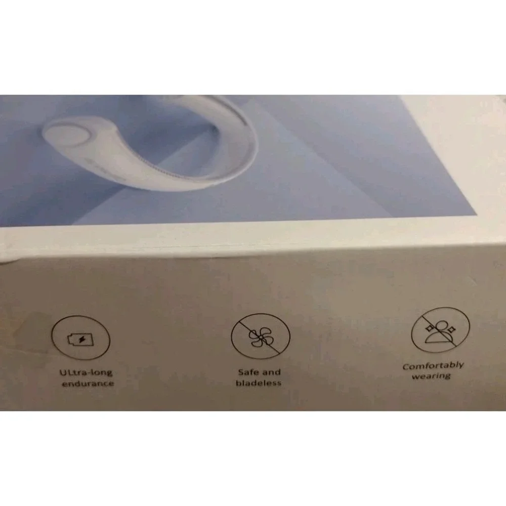 NEW‎ Bladeless Neck Cooler Personal Fan Open Box Never Used